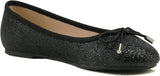 Kids/Children/Girls Mary Jane Flat Rounded Ballet Shoes Toast-2 Soda