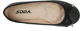 Kids/Children/Girls Mary Jane Flat Rounded Ballet Shoes Toast-2 Soda