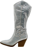Rhinestone Western Cowboy Pull-on Boots River-11 | Shoe Time